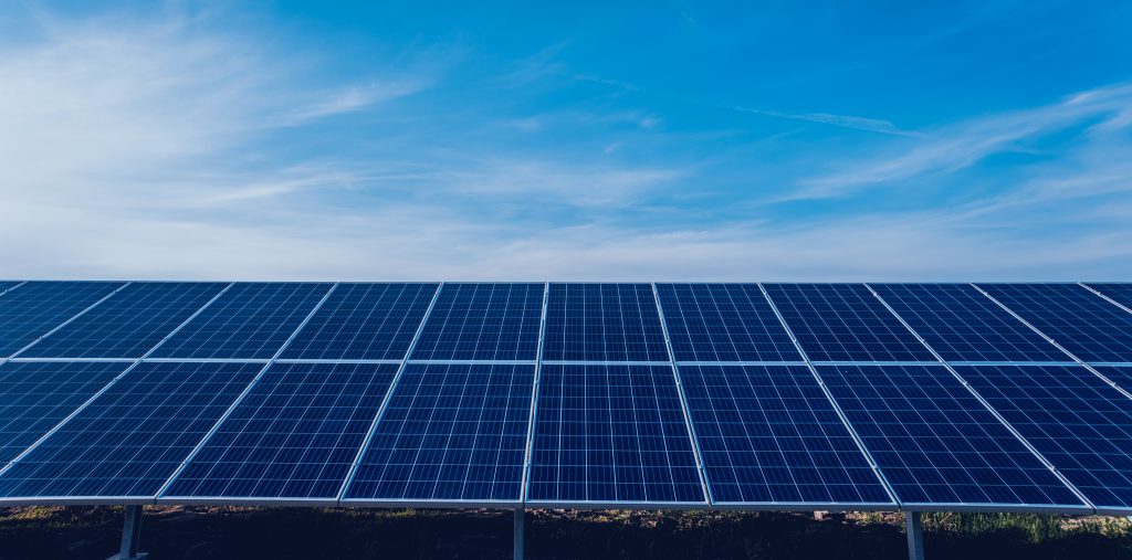 solar panels, photovoltaic alternative electricity source. background.